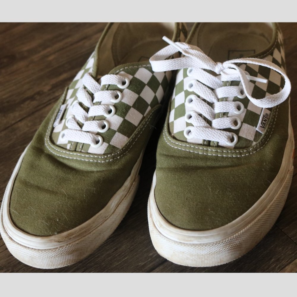 Vans Authentic Checkered Shoes